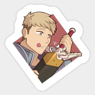 Laios and Kensuke Sticker